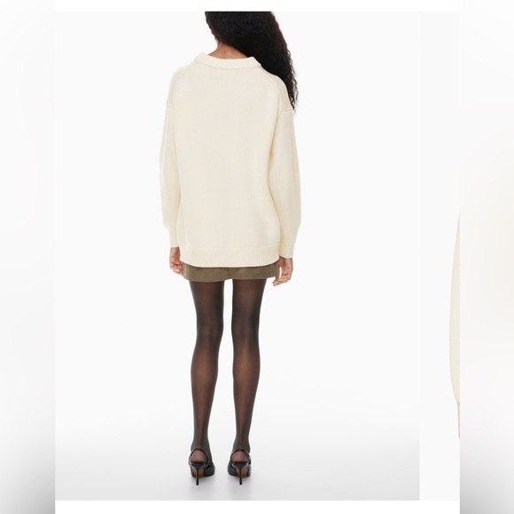 Aritzia Wilfred Rosemary Crewneck merino wool super soft sweater - Picture 3 of 17